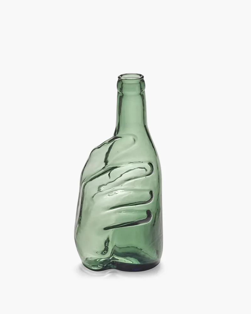 Wouter & Hendrix Karaf Edward Smaragdgroen Les Objets Mouleversants 0.95L de Serax en Vert – photo produit
