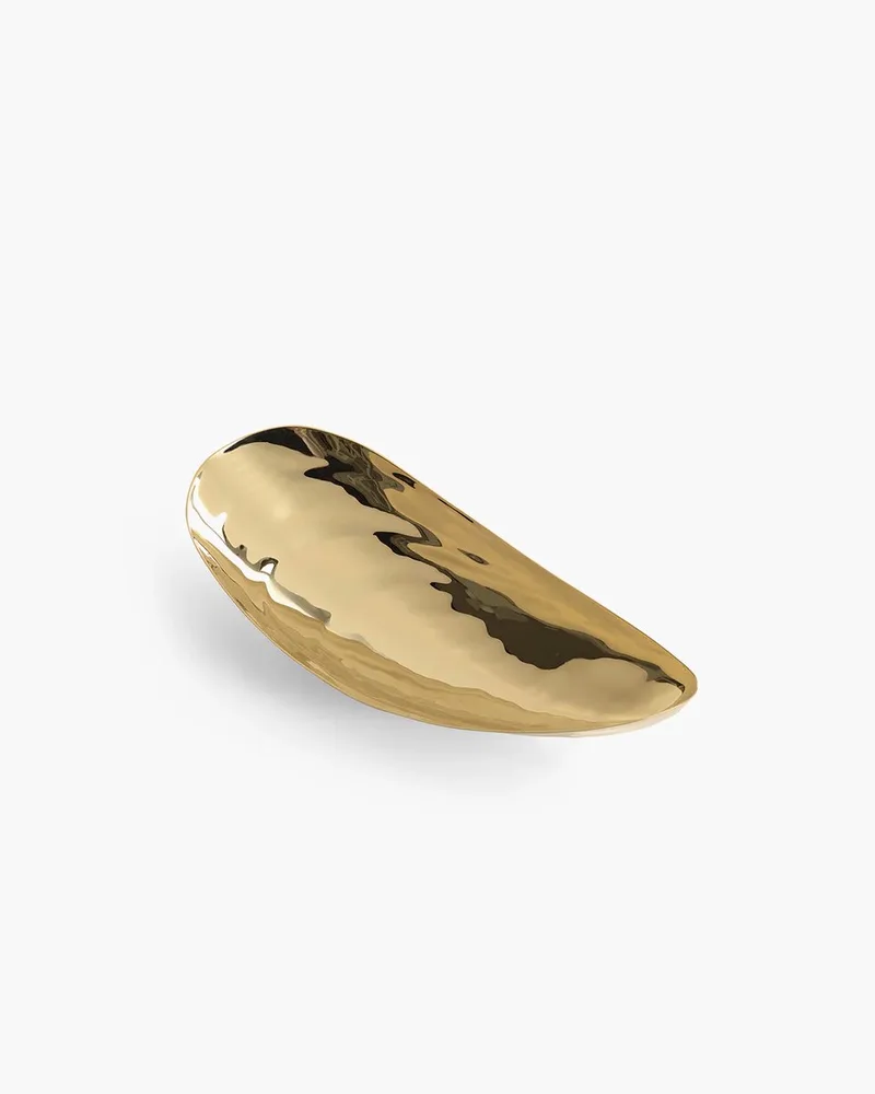 Wouters & Hendrix Les Objets Mouleversants Marcel bowl M 30.5x13.5x5.5cm messing by Serax in Gold – product photo