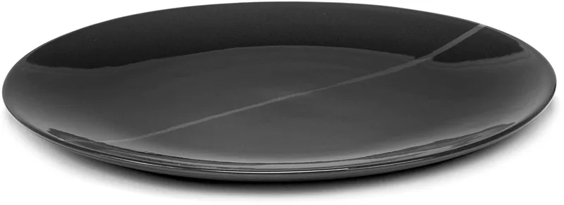 Zuma By Kelly Wearstler Dinerbord Ø23 Set Van 2 Pacific de Serax en Gris foncé – photo produit