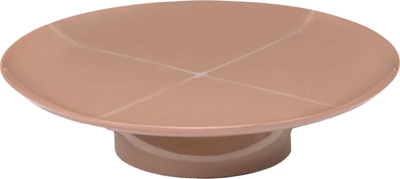 Zuma By Kelly Wearstler Taartplateau Ø33 Sienna van Serax in Lichtbruin – productfoto