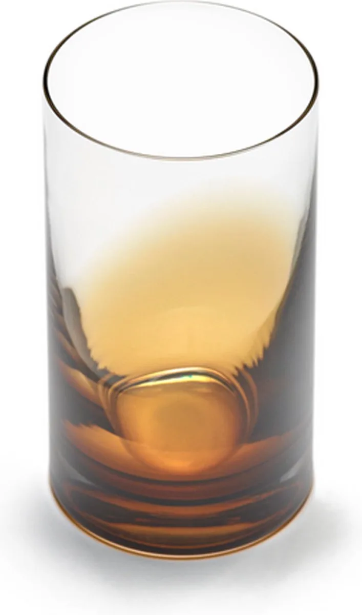 Zuma glas L by Kelly Wearstler - set van 4 de Serax en Amber – photo produit