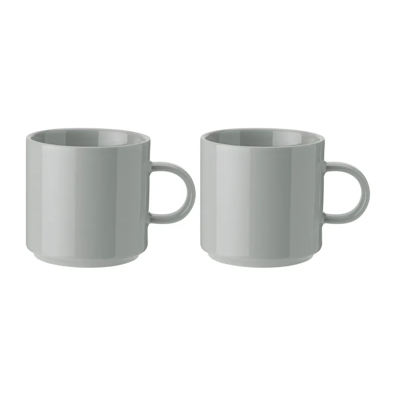 Stelton Tasse 20cl 2er Pack Light grey från Stelton – produktbild