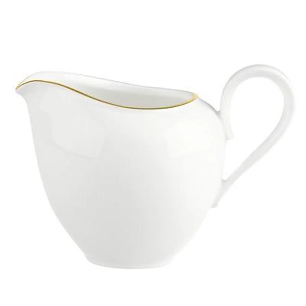 Pichet pour lait Anmut Gold 20 cl Blanc de Villeroy & Boch en Blanc, Or – photo produit