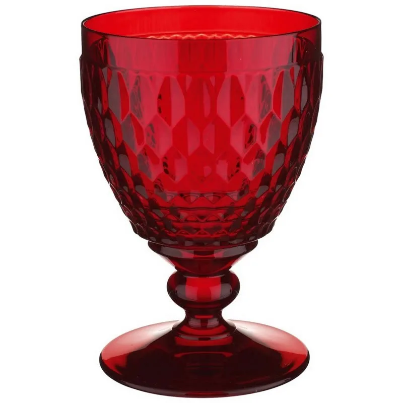 Boston coloured - Waterglas Red 14,5cm 0,40l de Villeroy & Boch – photo produit