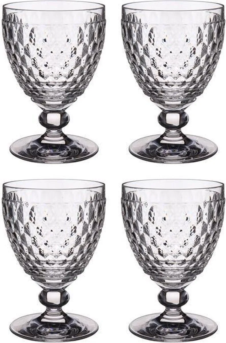 Boston Rode wijnglas Set 4 dlg. fra Villeroy & Boch i Gennemsigtig – produktbillede