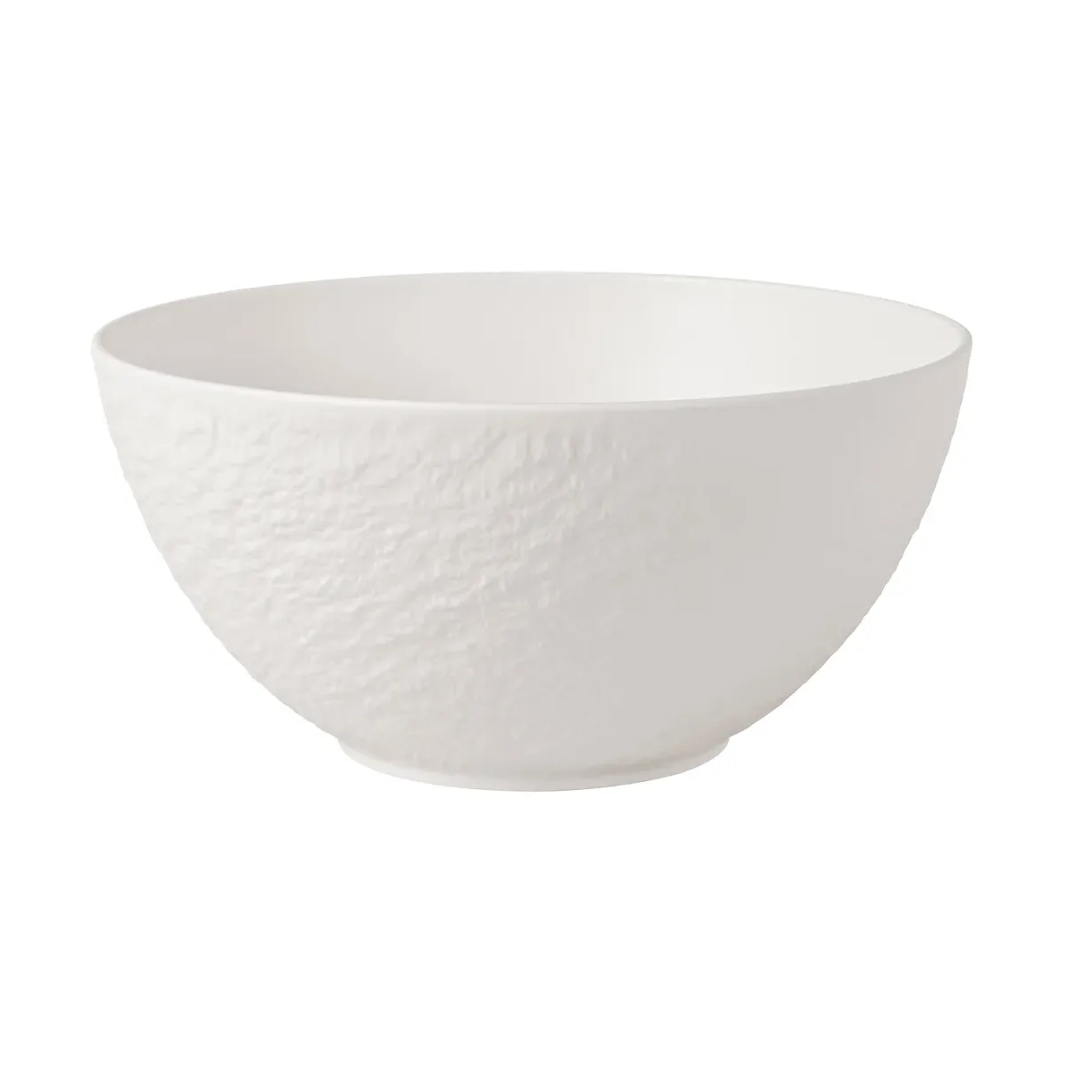 Manufacture Rock Salatschüssel Ø24 cm Blanc de Villeroy & Boch – photo produit