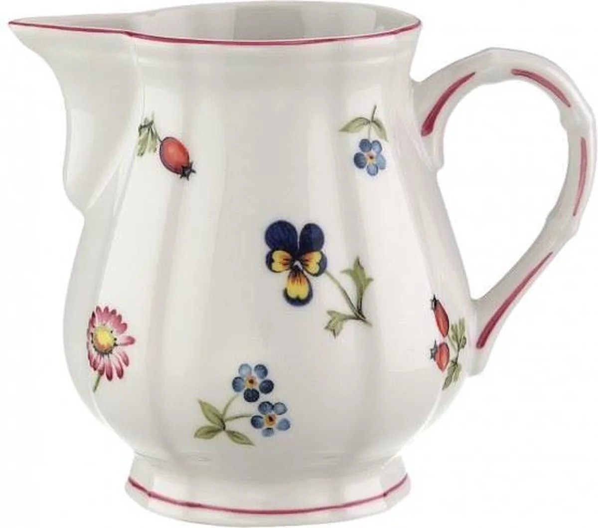 Melkkannetje 0,25l van Villeroy & Boch in Wit, Roze, Meerkleurig – productfoto