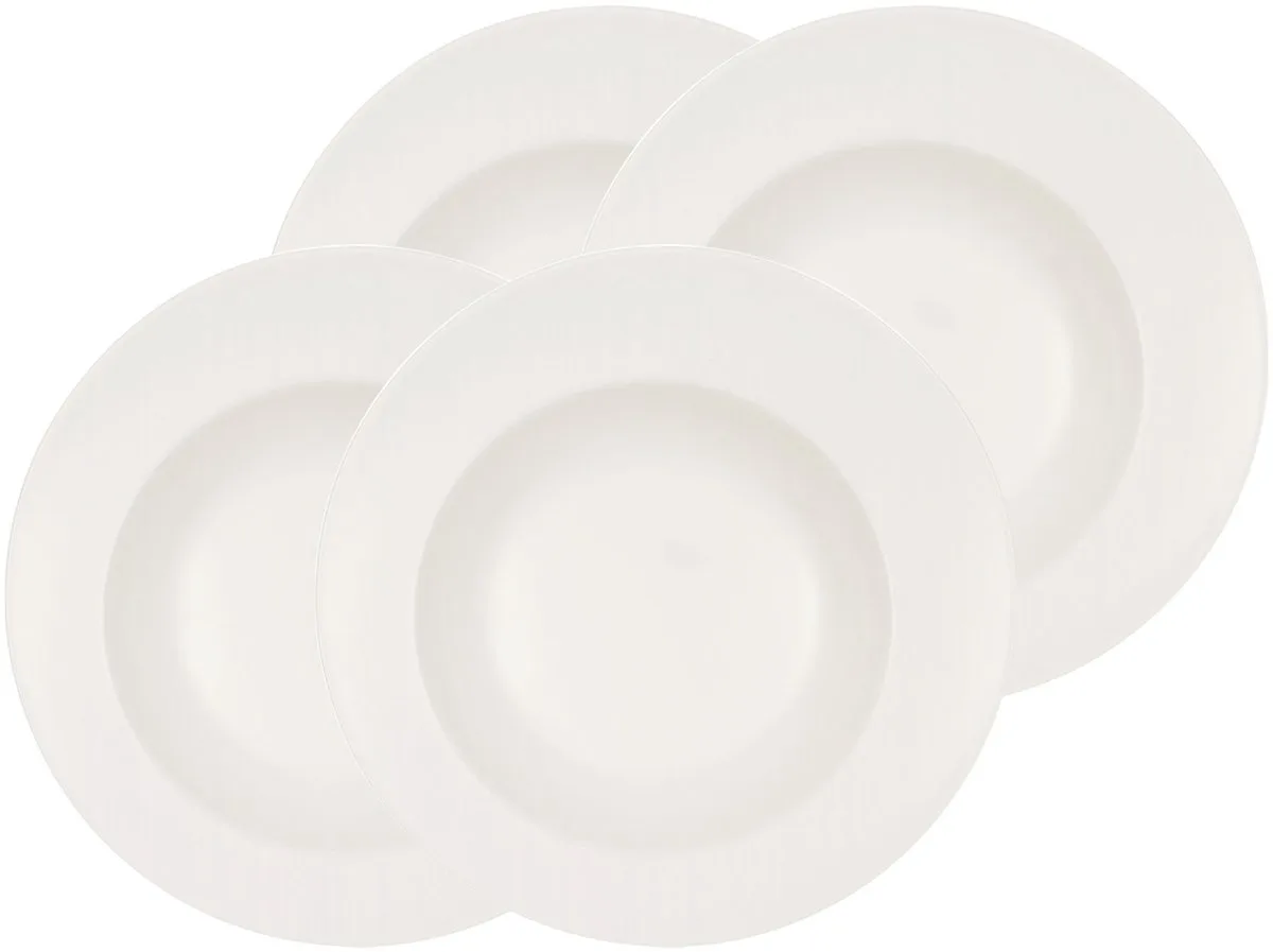 Pastateller Flow ø 30 cm Set van 4 de Villeroy & Boch en Wit-gekleurd – photo produit