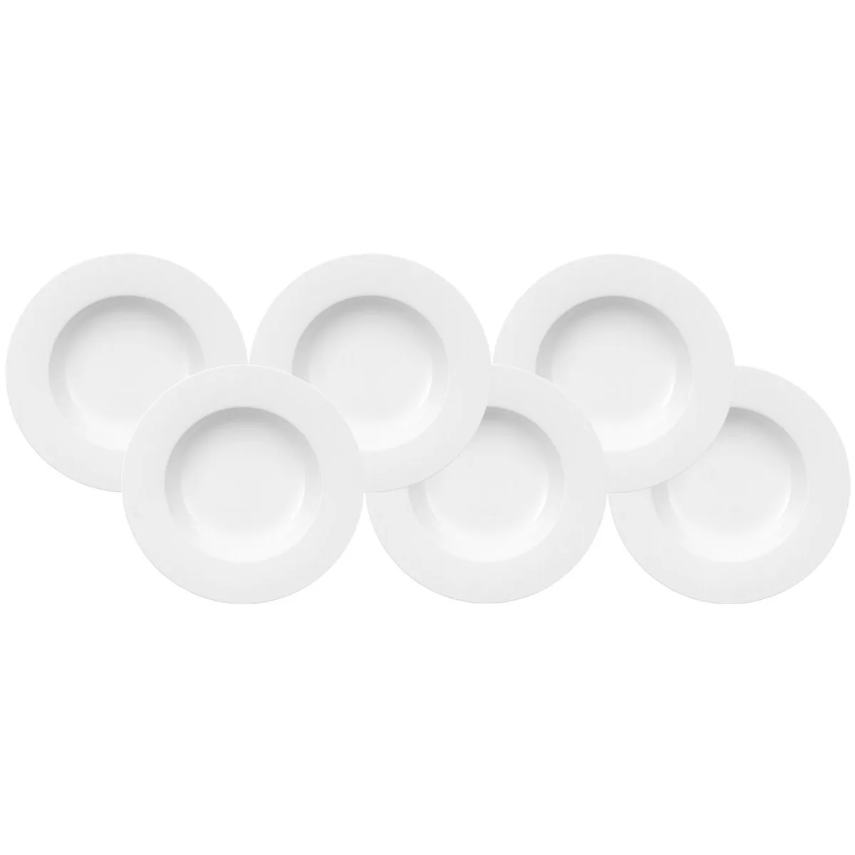 Pastateller Royal ø 30.0 cm Set van 6 de Villeroy & Boch en Wit-gekleurd – photo produit