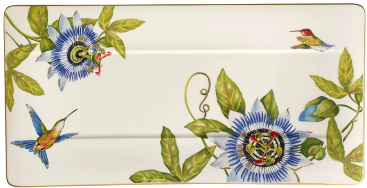 Servierteller Amazonia 44 x 23 cm by Villeroy & Boch in Green, White, Yellow – product photo