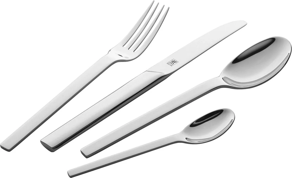 Minimale - Bestekset - 68-delig Mat van Zwilling in Rvs – productfoto