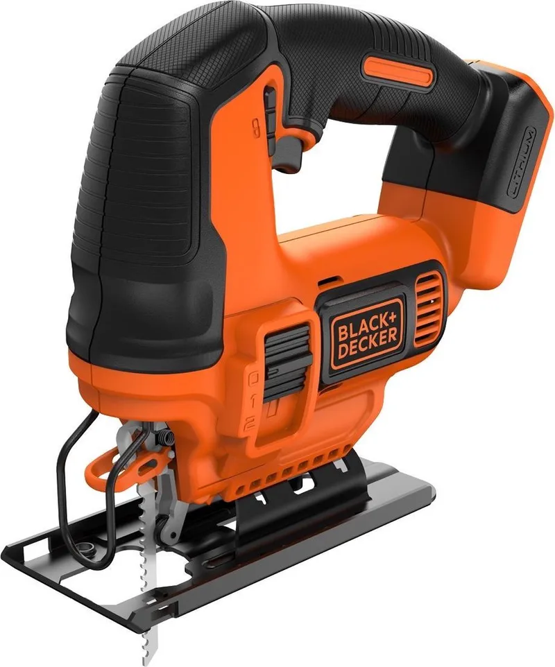 Scie sauteuse sans fil BDCJS18N-XJ sans batterie, sans chargeur 18 V de Black+Decker – photo produit